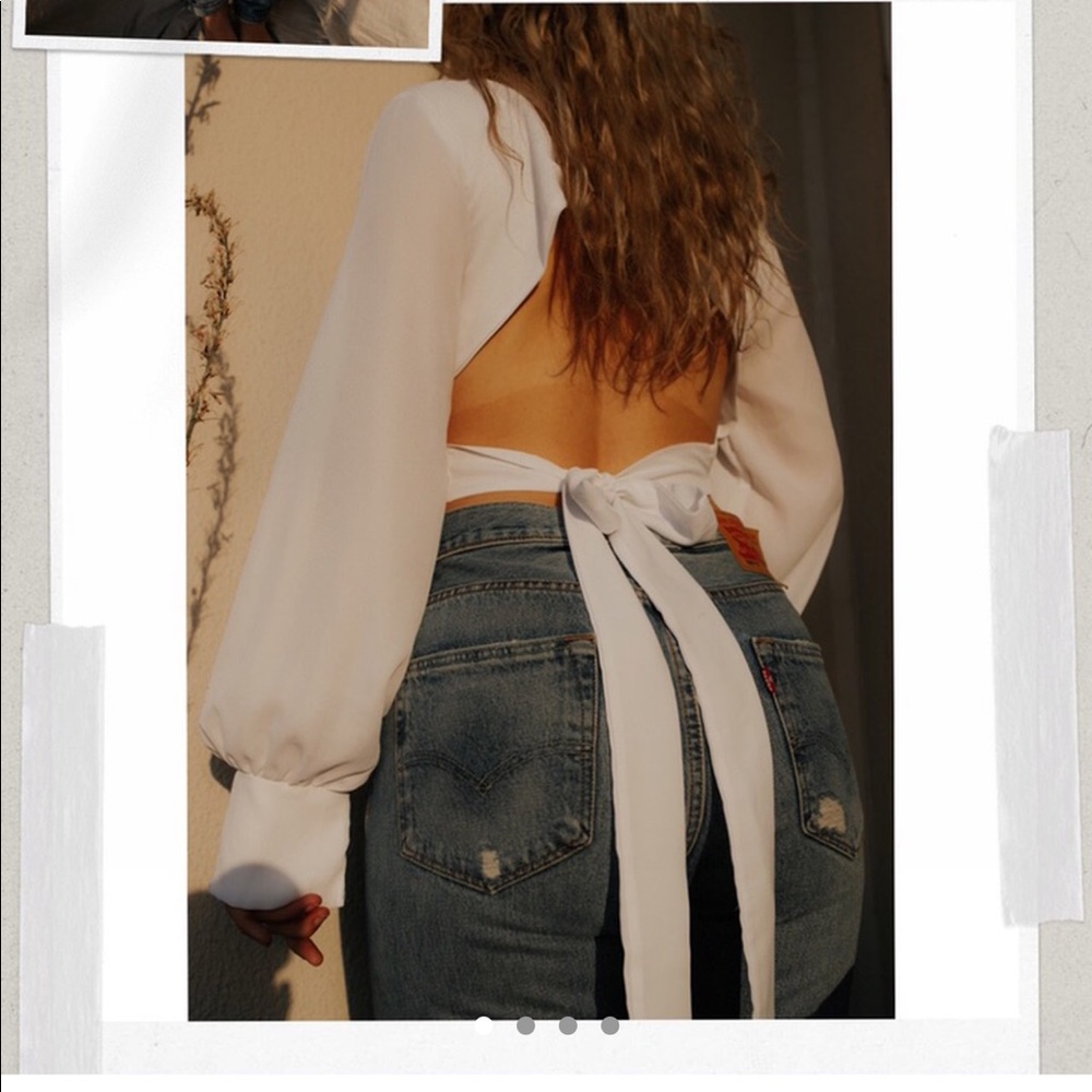 Mid rise Levi denim pant